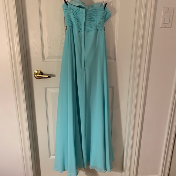 Formal Light Blue Dress - Picture 4 of 6